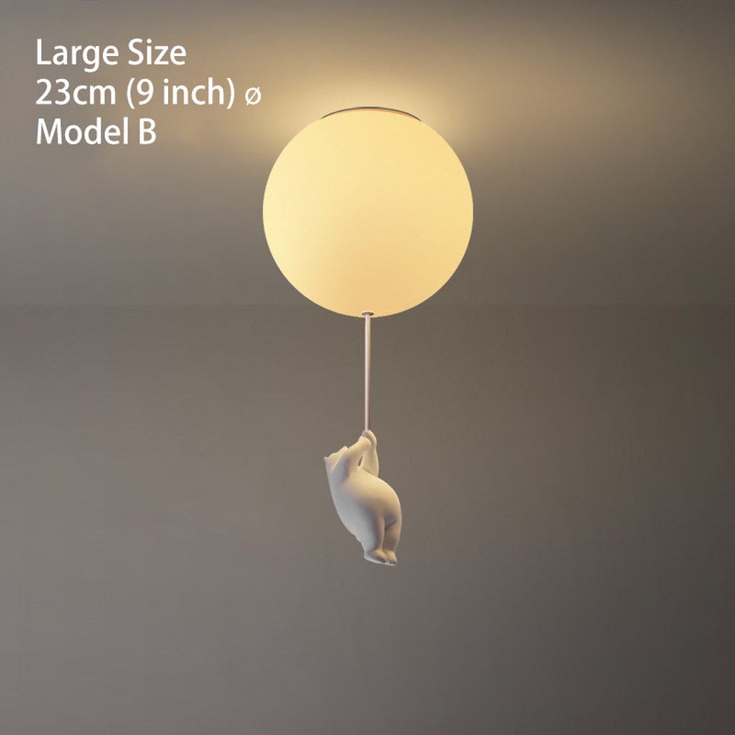 Flying Bear Ceiling Light