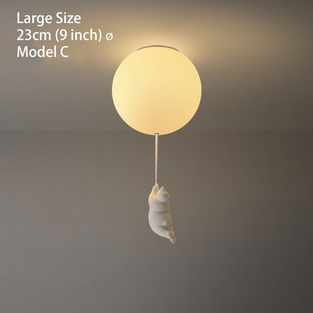 Flying Bear Ceiling Light