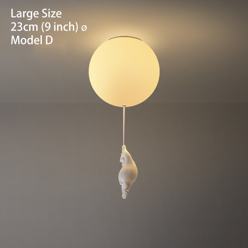 Flying Bear Ceiling Light