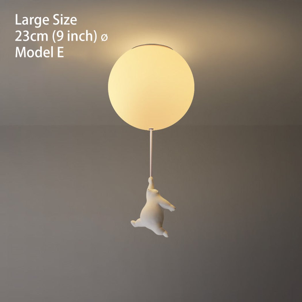 Flying Bear Ceiling Light