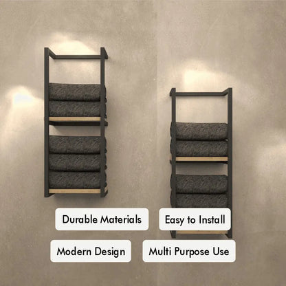 Wall Mounted Towel Shelf