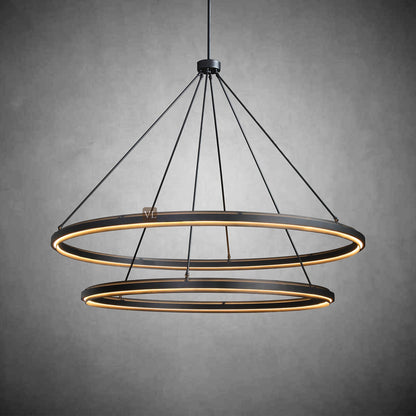 Halo LED Ring Chandelier