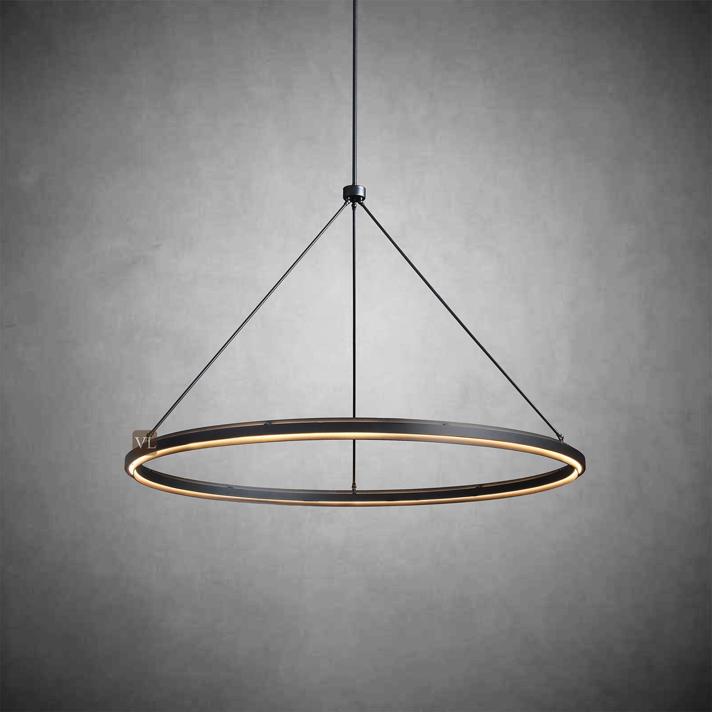 Halo LED Ring Chandelier