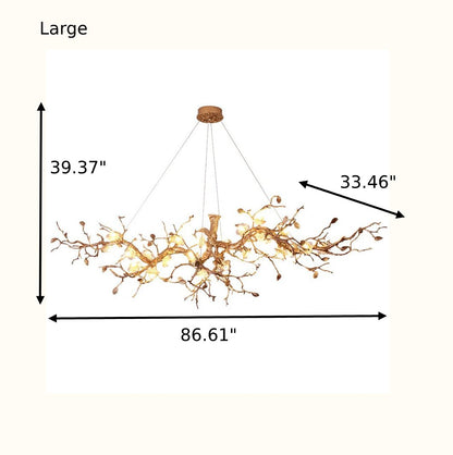Branch Inspired LED Chandelier