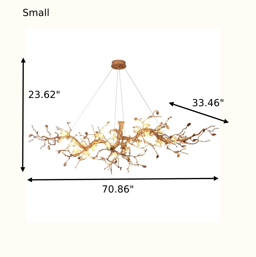 Branch Inspired LED Chandelier