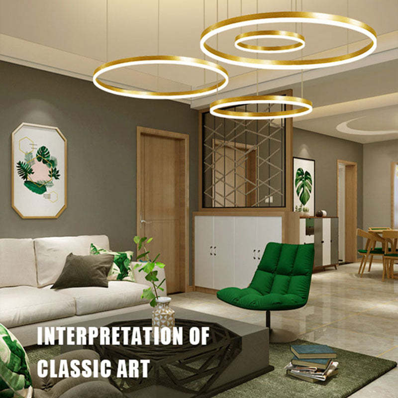 LED Ring Pendant Light
