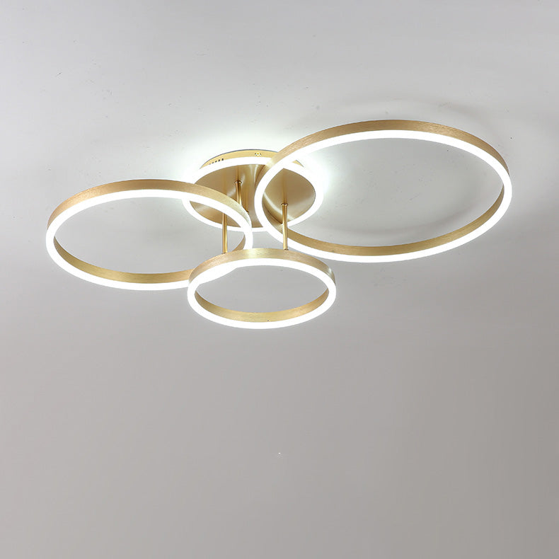 Modern Ring LED Flush Mount Ceiling Light