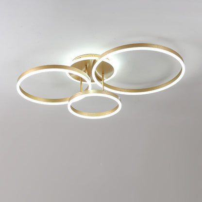 Modern Ring LED Flush Mount Ceiling Light