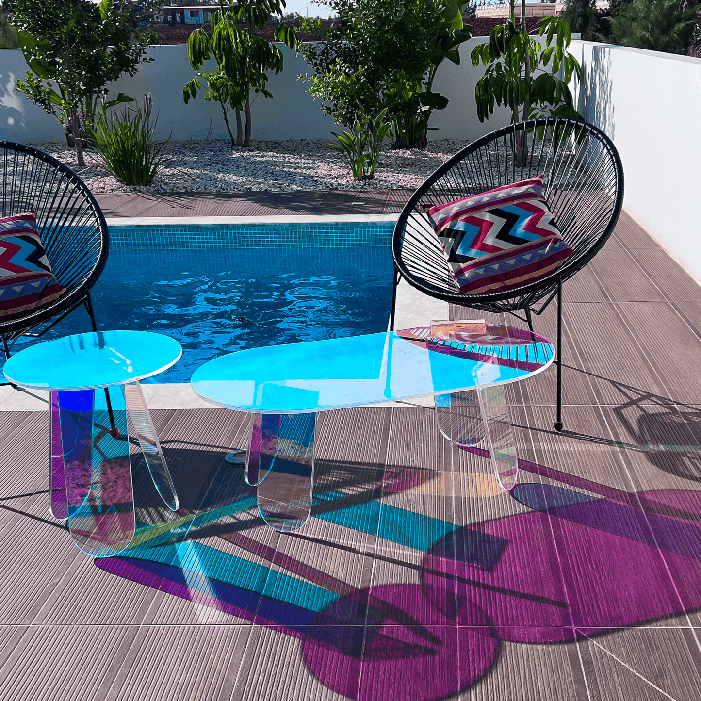 Iridescent Aura Coffee Table