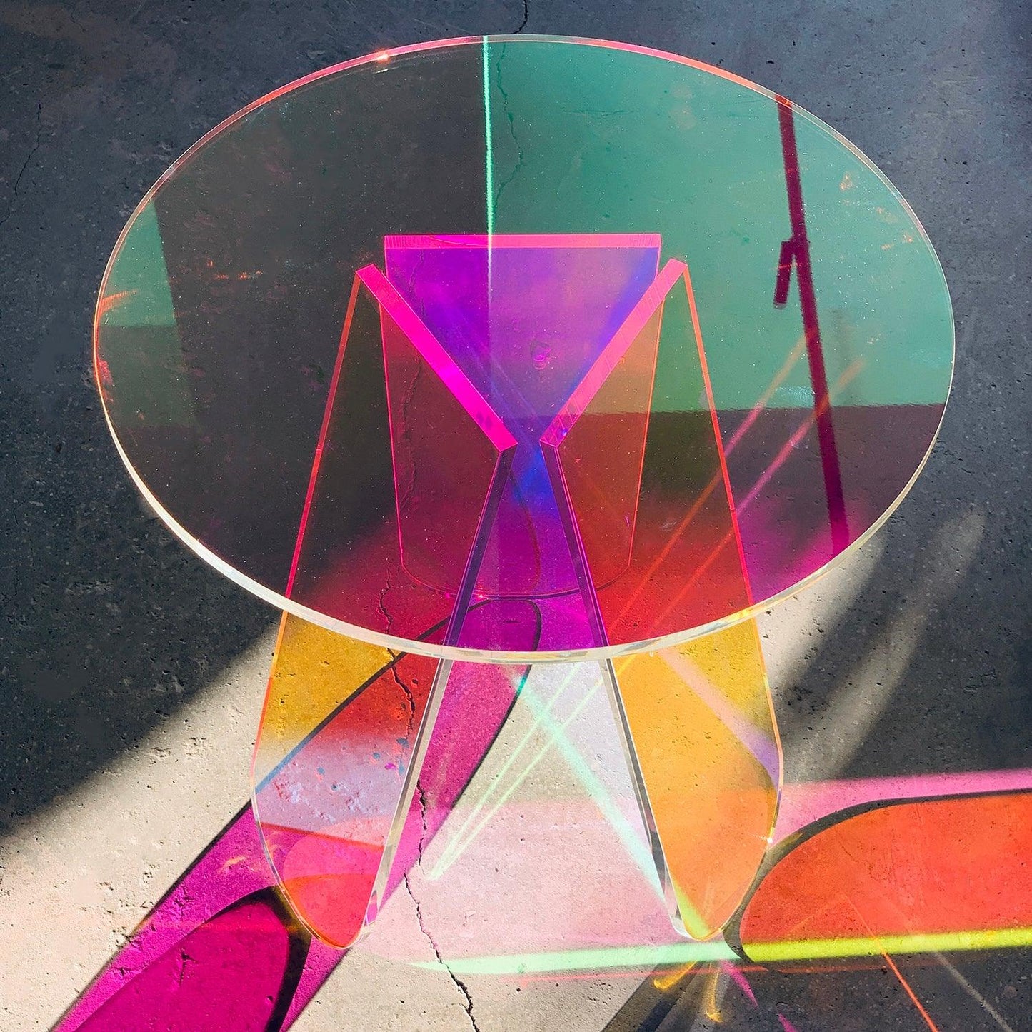 Iridescent Aura Coffee Table