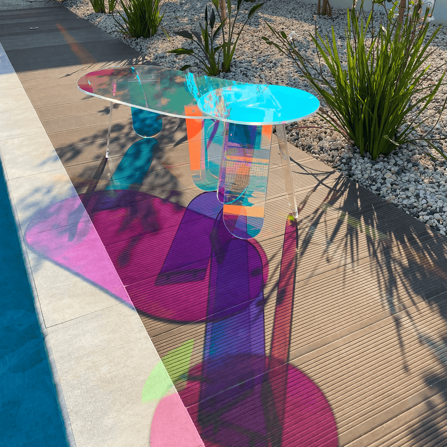 Iridescent Aura Coffee Table