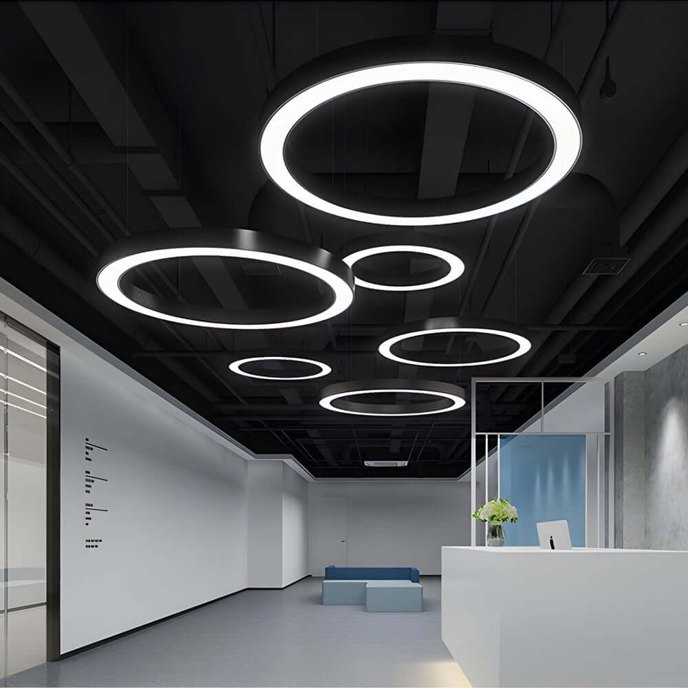 Halo Ring LED Pendant Light