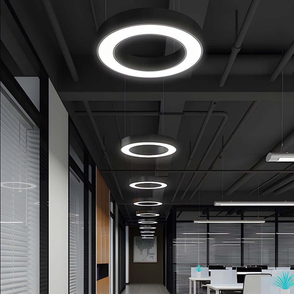 Halo Ring LED Pendant Light