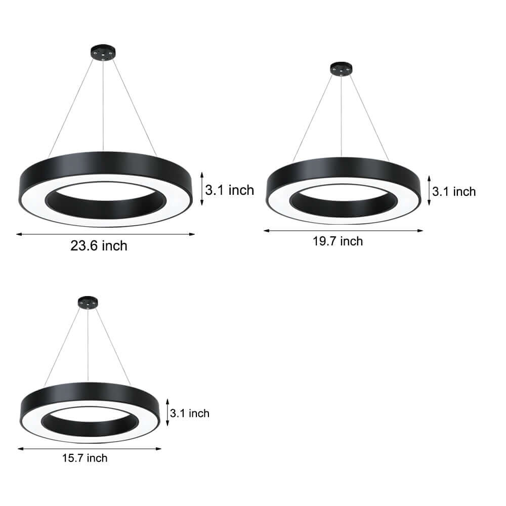 Halo Ring LED Pendant Light
