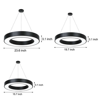 Halo Ring LED Pendant Light