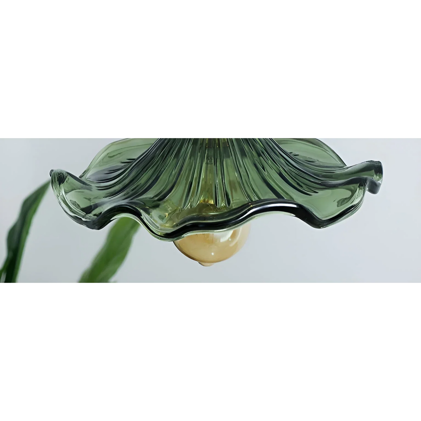 Blooming Glass Petal Pendant Light