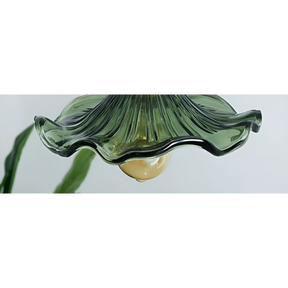 Blooming Glass Petal Pendant Light