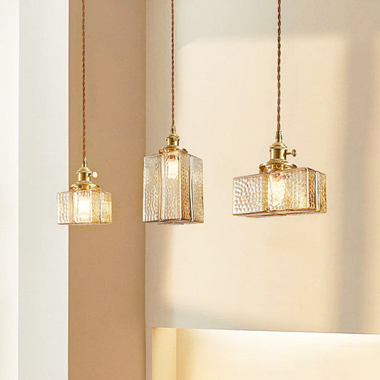 Hubert Glass Pendant Light