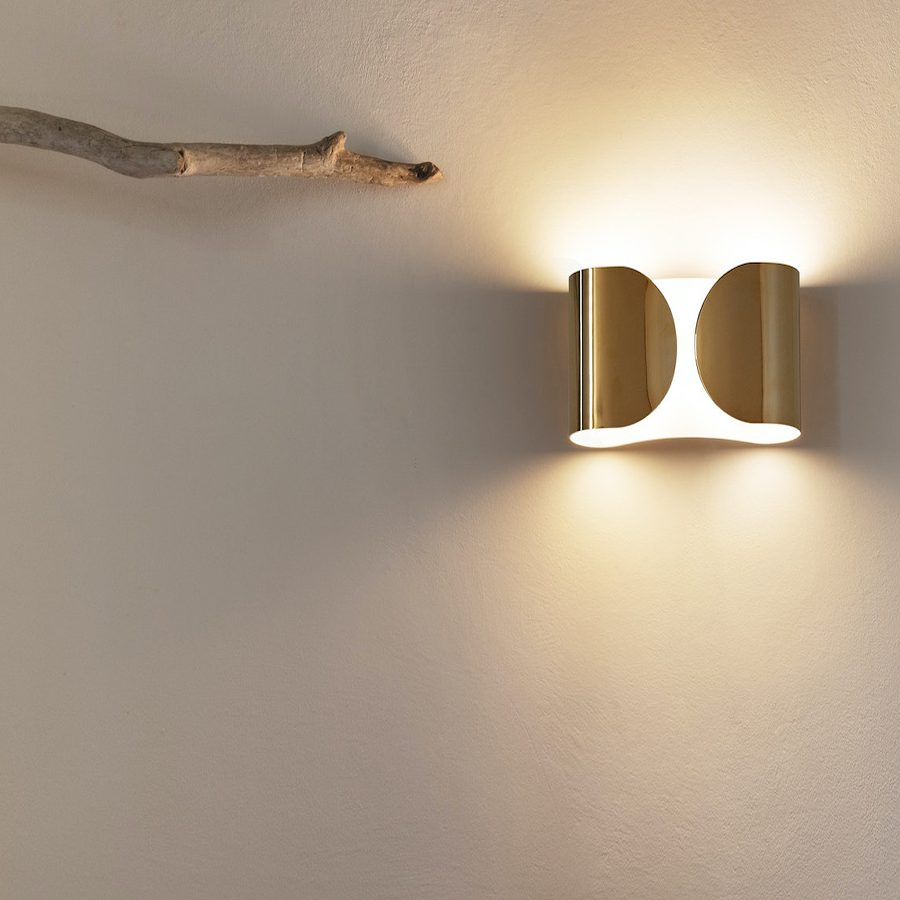 Lunara Modern Chrome LED Wall Light