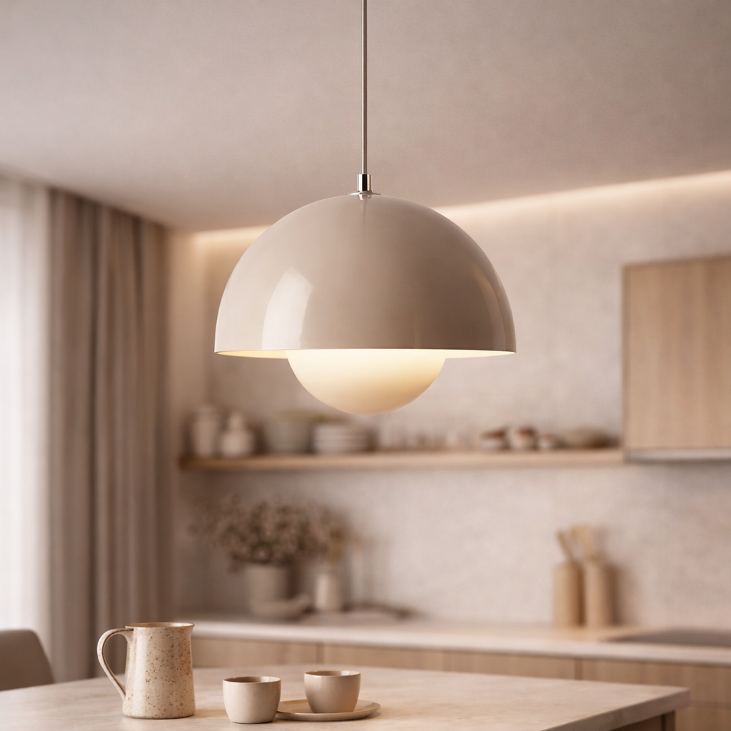 Modern Dome Flowerpot Pendant Light