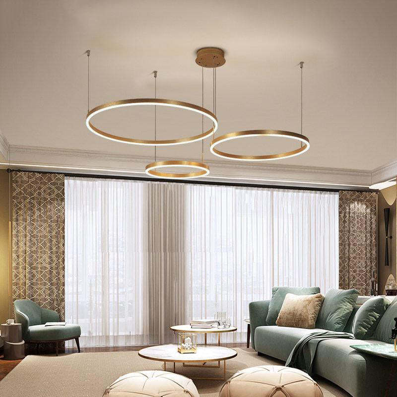 LED Ring Pendant Light