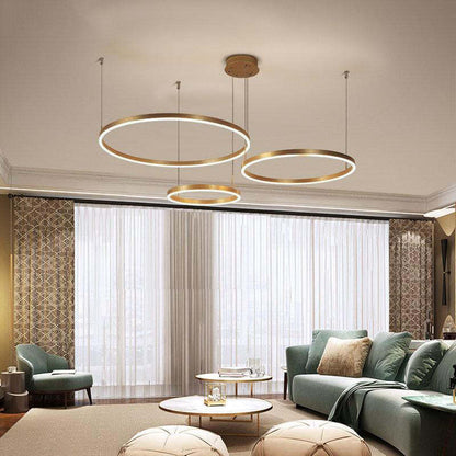 LED Ring Pendant Light