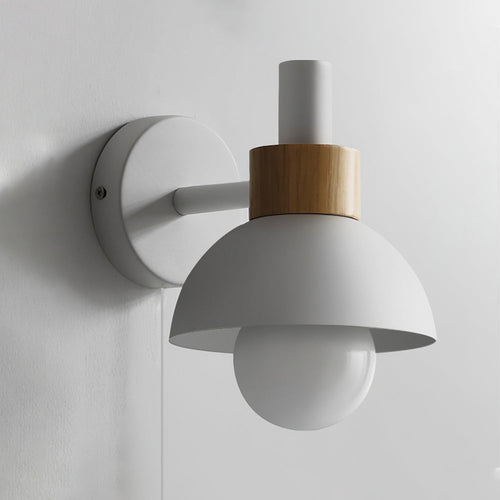 Contemporary Plug In Wall Light