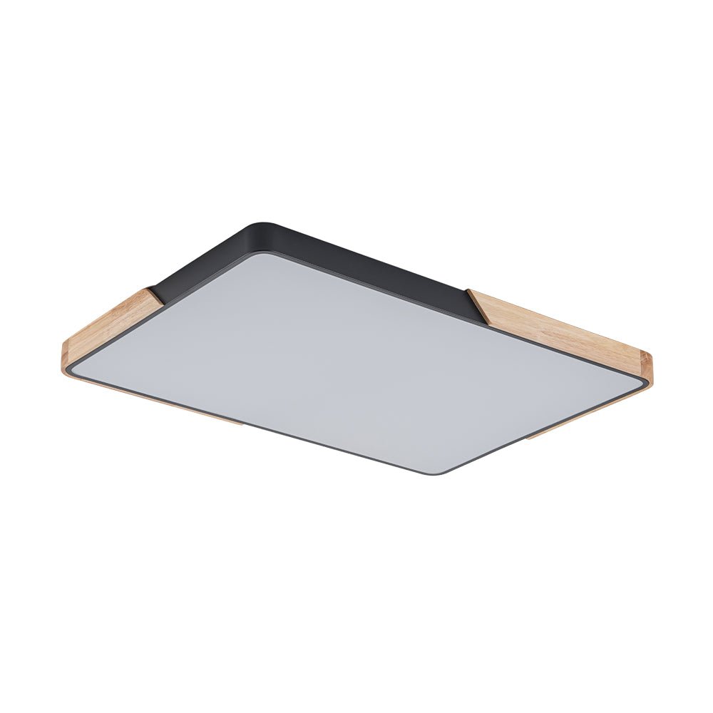 Oakline Wood Rectangle LED Ceiling Light