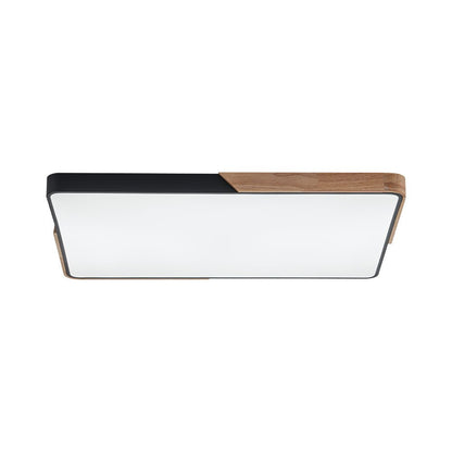 Oakline Wood Rectangle LED Ceiling Light