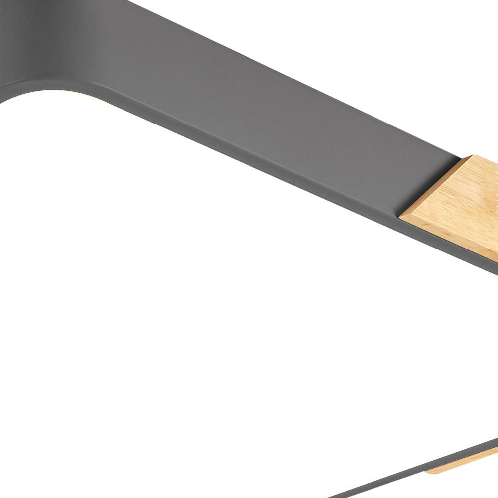 Oakline Wood Rectangle LED Ceiling Light