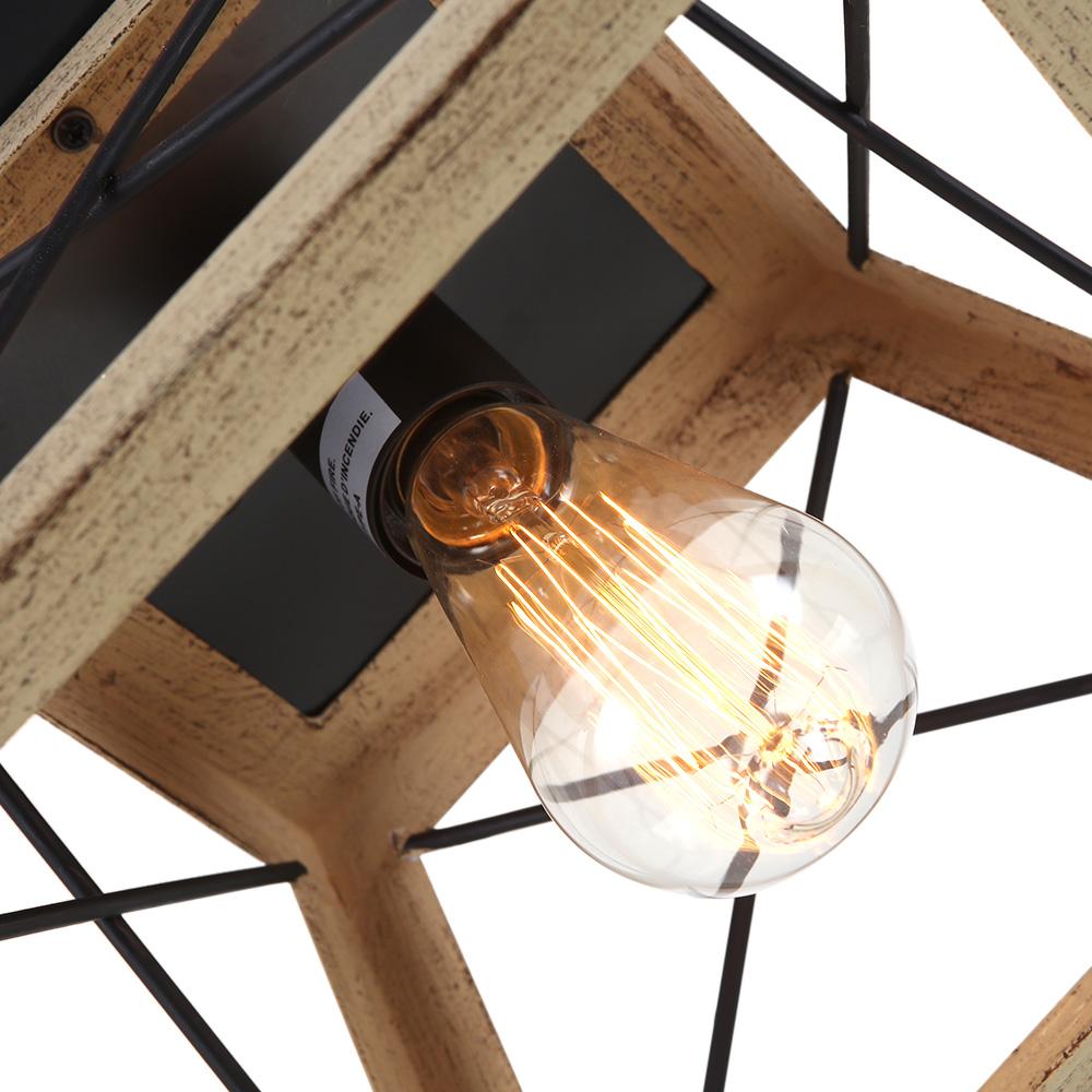 Harbor Farmhouse Square Cage Ceiling Light