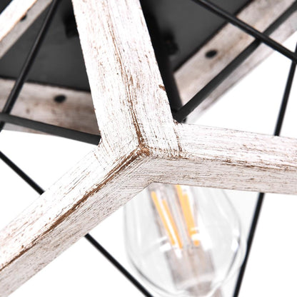 Harbor Farmhouse Square Cage Ceiling Light