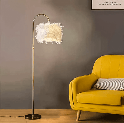 Feather Arch Floor Lamp