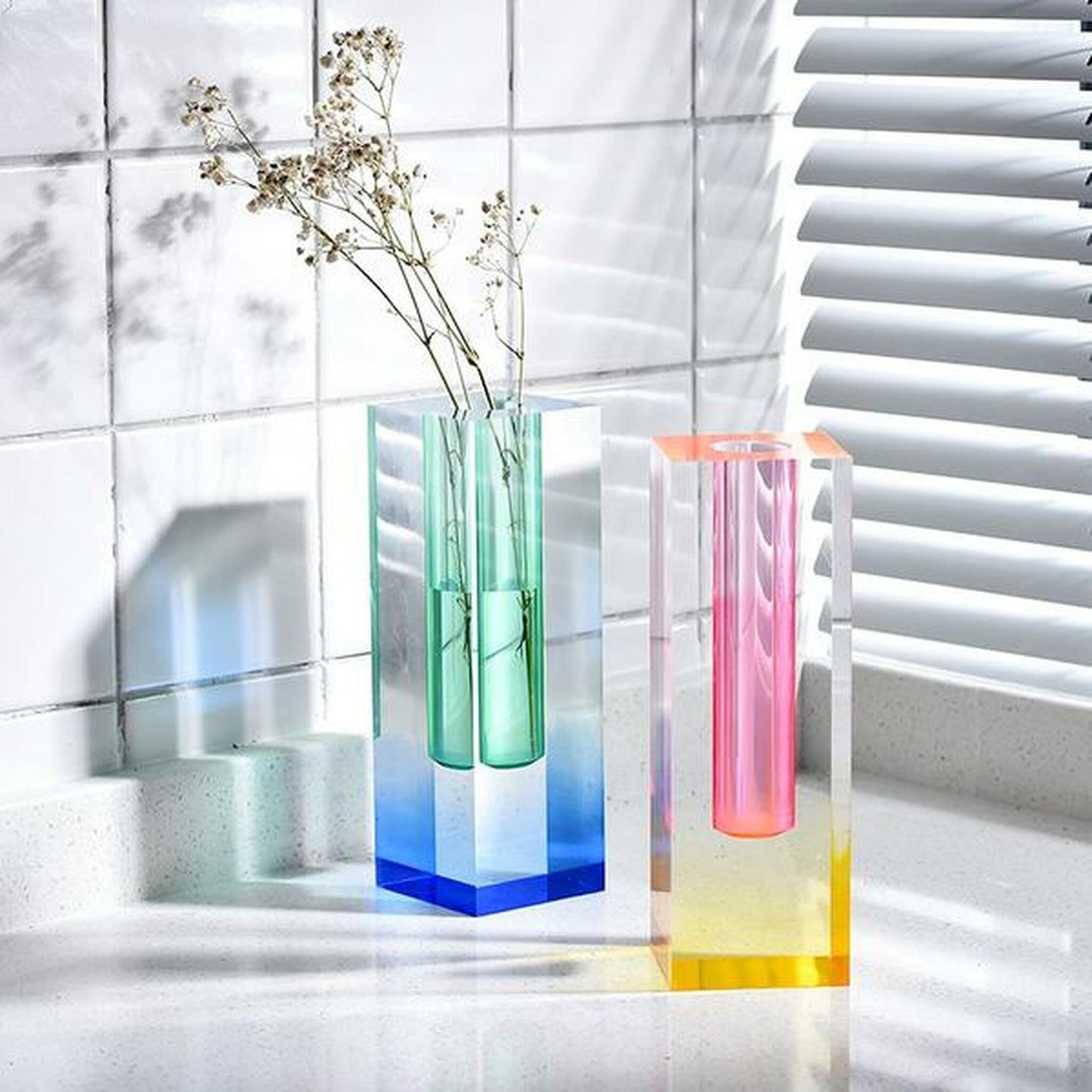 Chromatic Bloom Vases