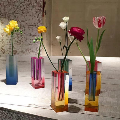 Chromatic Bloom Vases