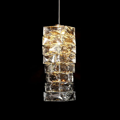 Crystara Stacked Pendant Light