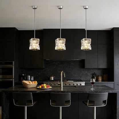 Crystara Stacked Pendant Light