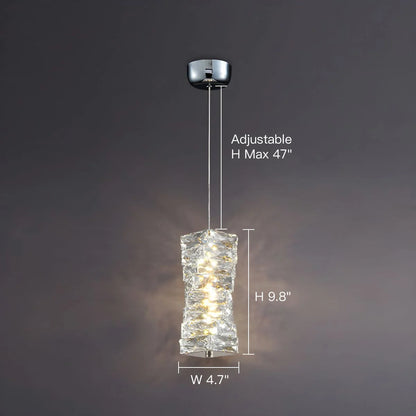 Crystara Stacked Pendant Light