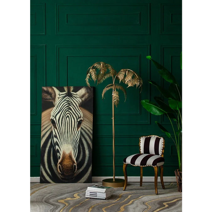 Palm Aura Gold Floor Lamp