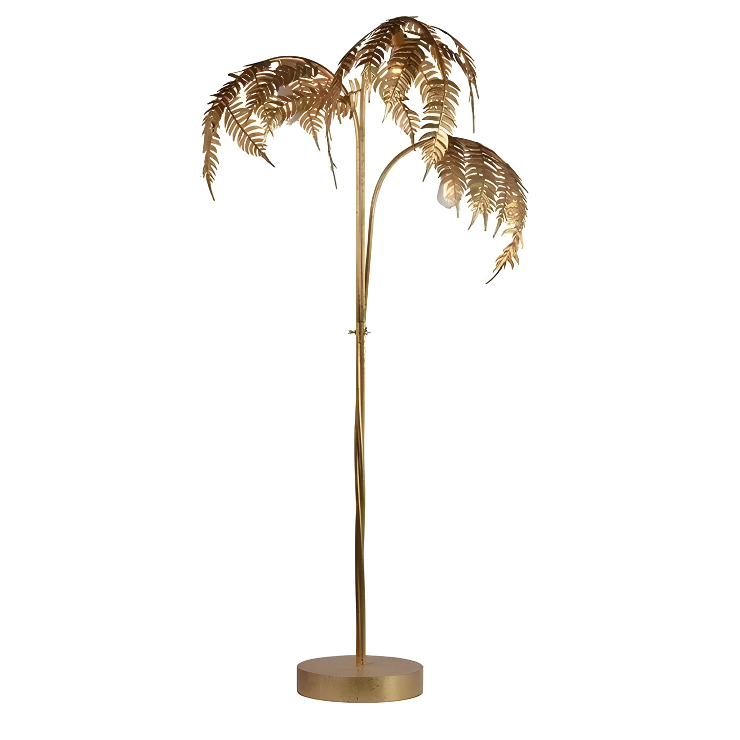 Palm Aura Gold Floor Lamp