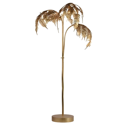 Palm Aura Gold Floor Lamp