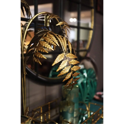 Palm Aura Gold Floor Lamp