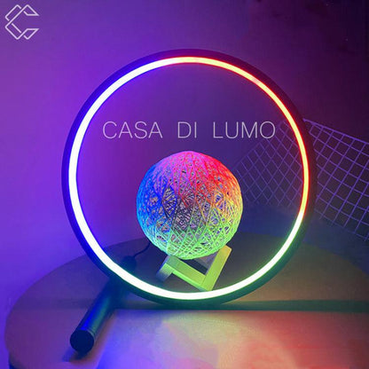 Circle Glow Table Lamp