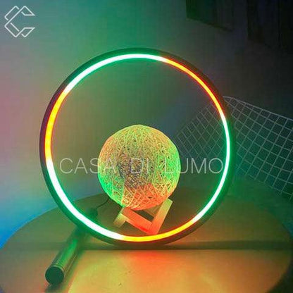 Circle Glow Table Lamp