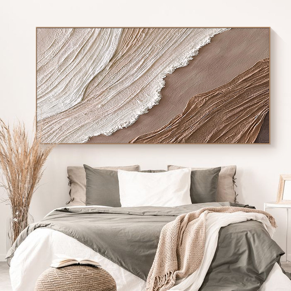 Textured Earth Canvas Painting