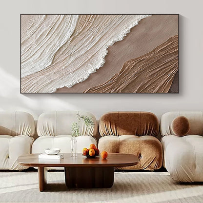 Textured Earth Canvas Painting