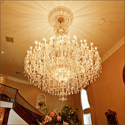 Crystal Candle Chandelier