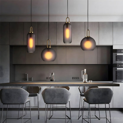 Frosted Glass Pendant Light