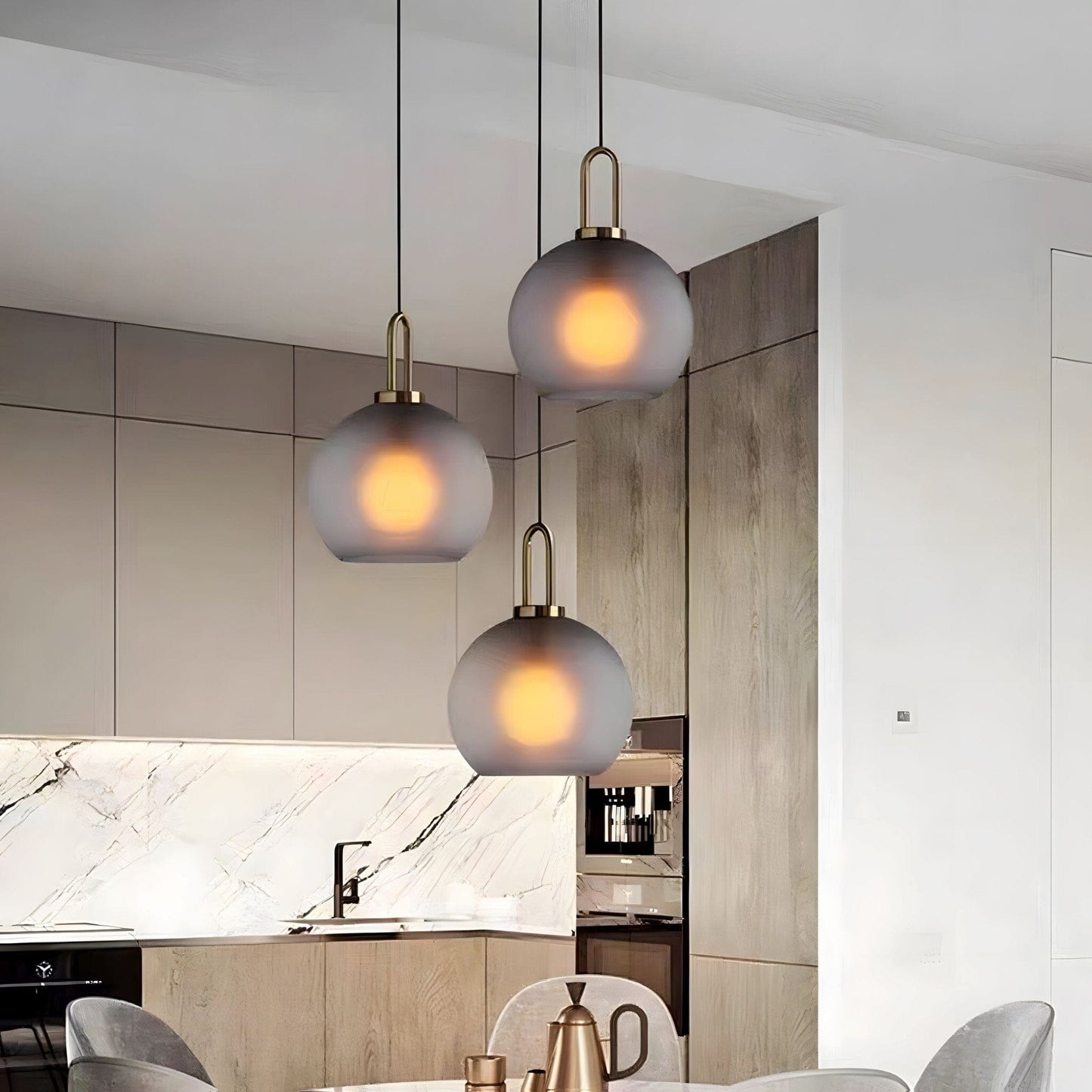 Frosted Glass Pendant Light