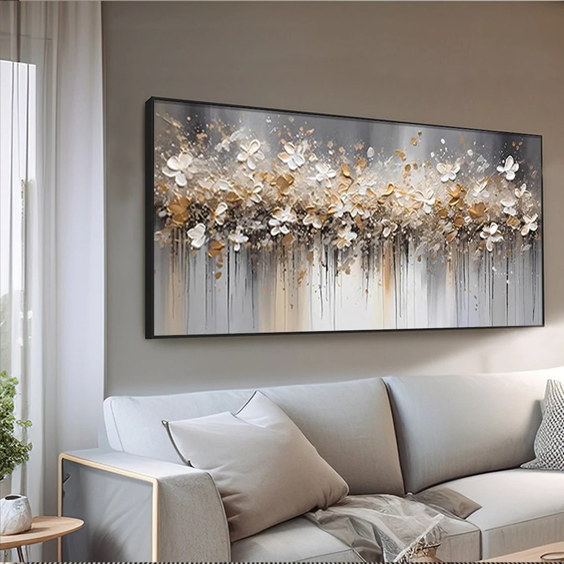 Floral Canvas Painting